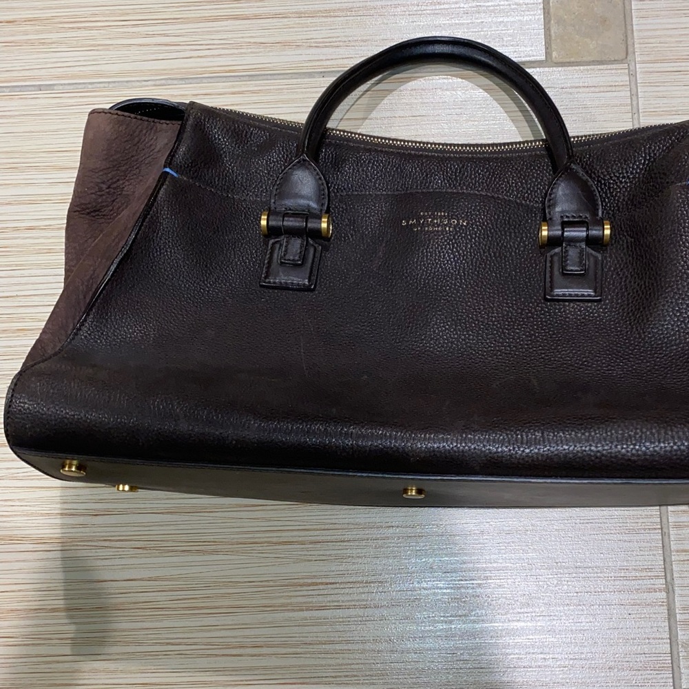 Smythson Tote Eliot Collection Hobo Bag - Picture 15 of 16